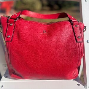Kate Spade Pine Street Small Kori Bag- Red